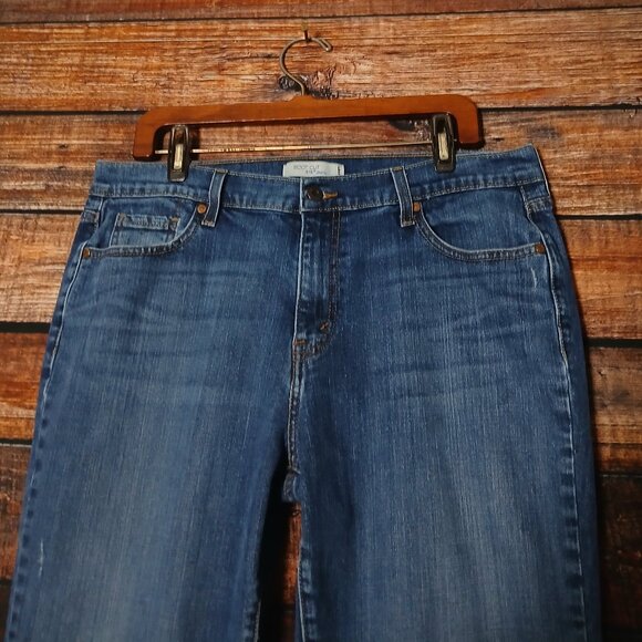 Levis 515 Jeans 16 Long Curvy Boot Cut Western Pockets Mid Rise Blue Denim - Picture 5 of 10